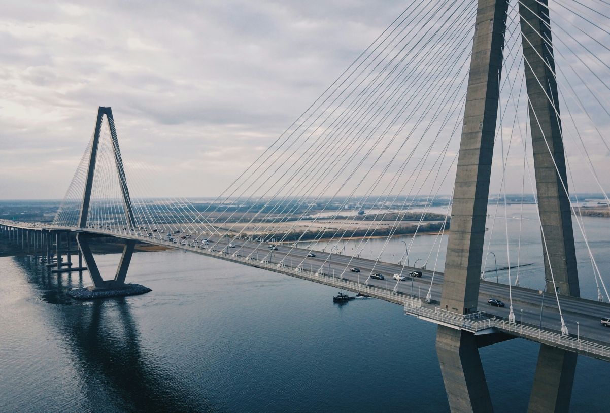 Bridge with road
