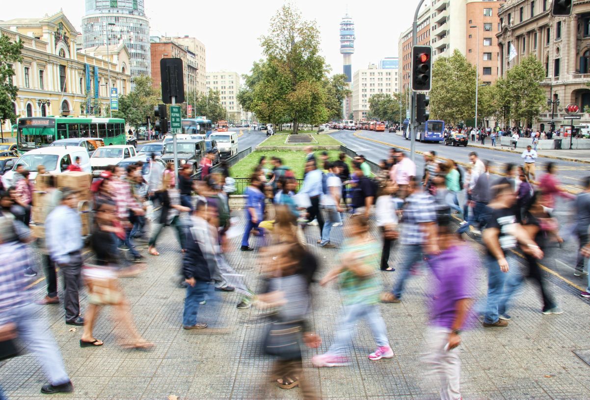 Busy city